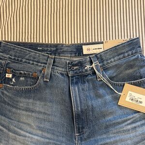 AG Adriano Goldschmied Classic Blue Straight Jeans